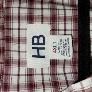 4XLT Harbor Bay Easy Care Sport Shirt